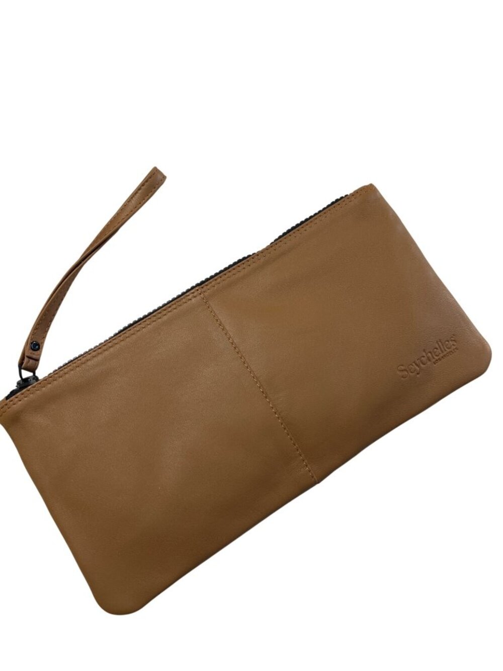 Seychelles Leather Wristlet Clutch